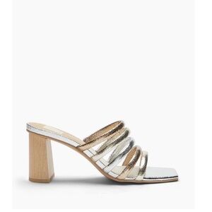 Dolce Vita Pharo Metallic Heeled Sandals size 9